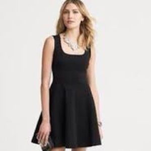 Banana Republic Ponte Fit&Flare Skater Dress Sz 6
